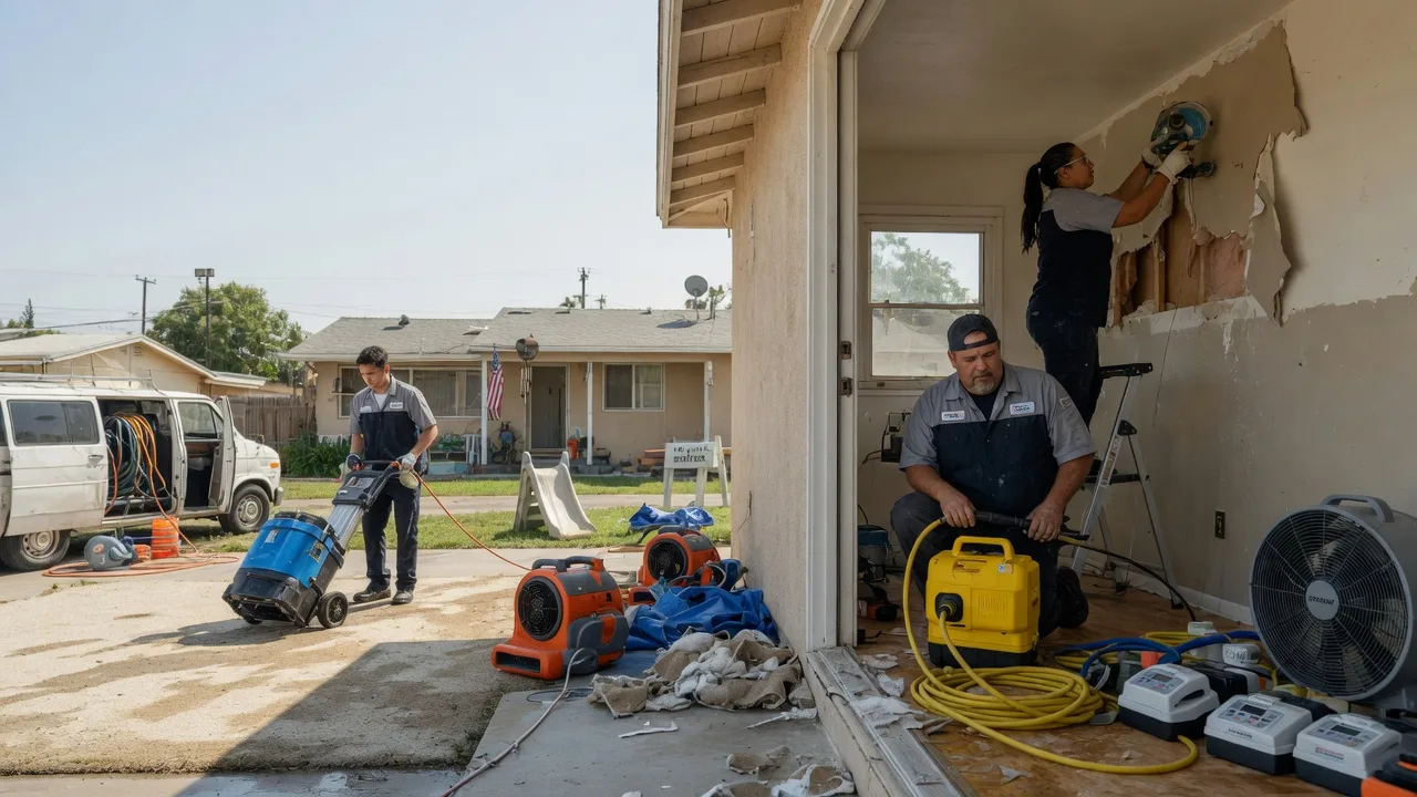 Water Damage Restoration in Mitchells, VA near me